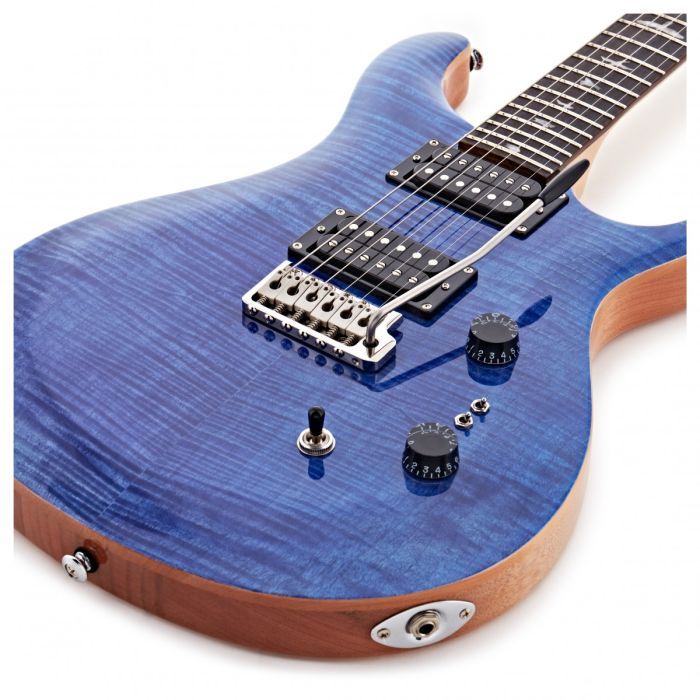Электрогитара PRS SE Custom 24-8 Faded Blue изображение 2