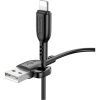 Дата кабель USB 2.0 AM to Lightning 1.0m 2.4A PVC BX91 black BOROFONE (6974443389883) изображение 2
