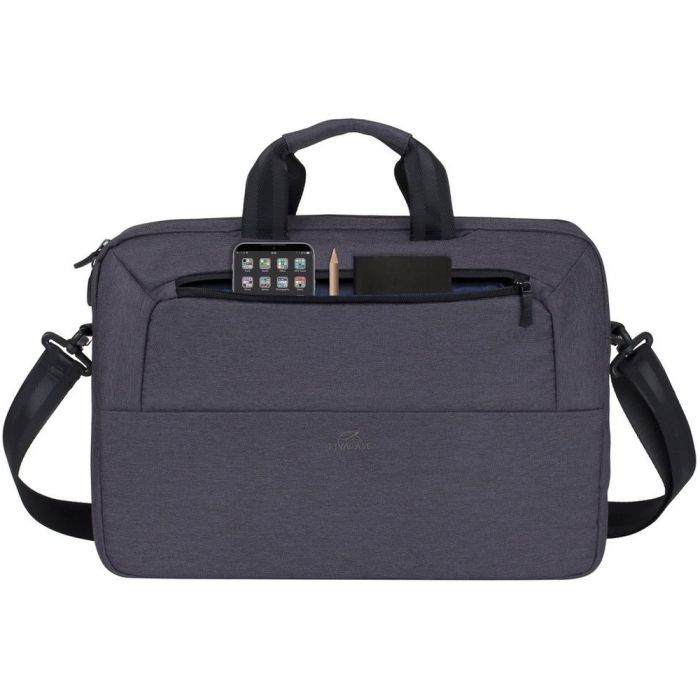 Сумка для ноутбука RivaCase 15.6" 7730 Suzuka, Black (7730Black) зображення 9