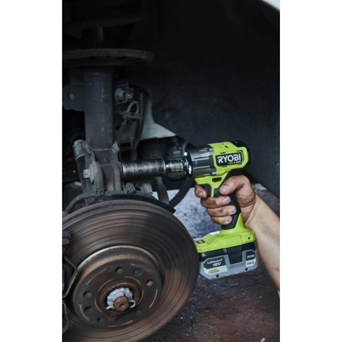 Гайковерт Ryobi ударний ONE+ HP RIW18C-0 18V, 2800об/х,в 450Нм, 1/2"m 4 швидкості (без АКБ та ЗП) (5133005898) зображення 11