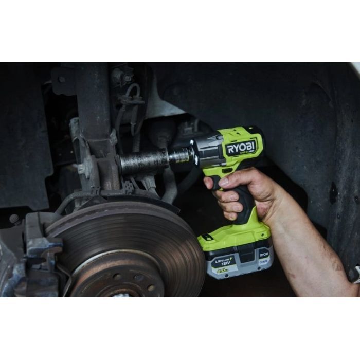 Гайковерт Ryobi ударний ONE+ HP RIW18C-0 18V, 2800об/х,в 450Нм, 1/2"m 4 швидкості (без АКБ та ЗП) (5133005898) зображення 4