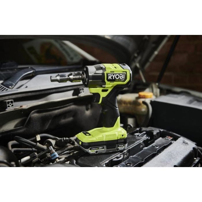Гайковерт Ryobi ударний ONE+ HP RIW18C-0 18V, 2800об/х,в 450Нм, 1/2"m 4 швидкості (без АКБ та ЗП) (5133005898) зображення 9