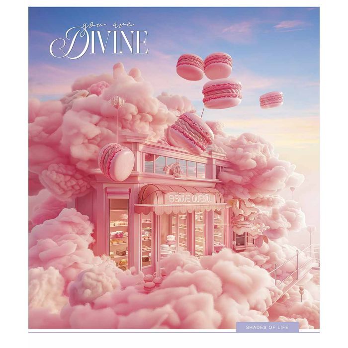 Тетрадь Школярик Fantasy life 36 листов линия (036-3475L)