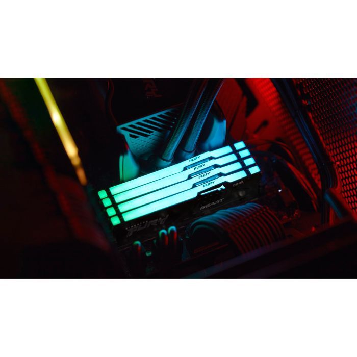 Модуль пам'яті для комп'ютера DDR5 32GB 6000 MHz Beast RGB EXPO Black Kingston Fury (ex.HyperX) (KF560C36BBE2A-32) зображення 8