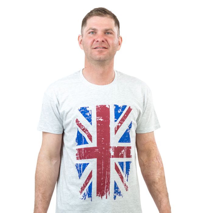 Футболка Sol's Regent Great Britain Flag 150 світло-меланжевий L (11380300/10L)