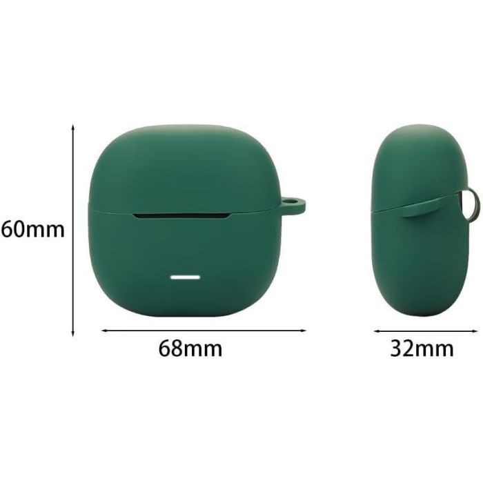 Чехол для наушников BeCover Silicon для Xiaomi Redmi Buds 6 Lite Dark Green (713234) изображение 4