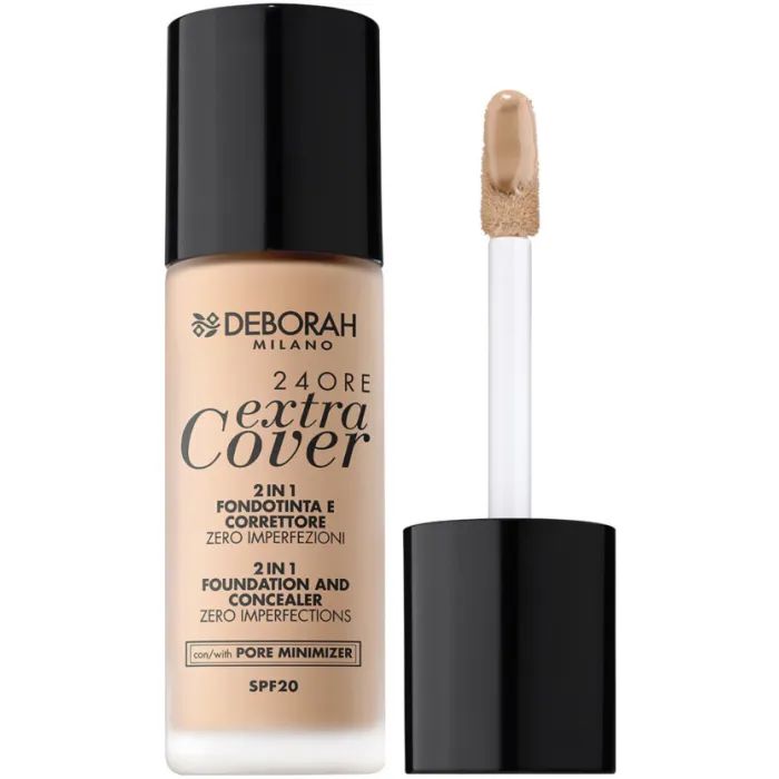 Тональная основа Deborah 24Ore Extra Cover SPF20 00 30 мл (8009518333886)