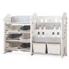Детский стеллаж Mealux Block White (KD-E195 White)