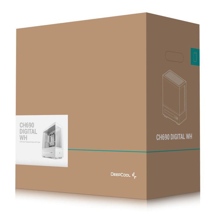 Корпус Deepcool CH690 Digital White (R-CH690-WHNNA0D-G-1) зображення 12