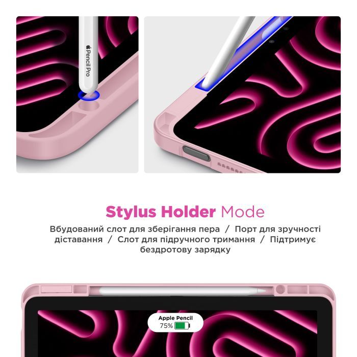 Чехол для планшета Armorstandart Y-Type PEN Redmi Pad Pro / Poco Pad Pine Green (ARM85545) изображение 4