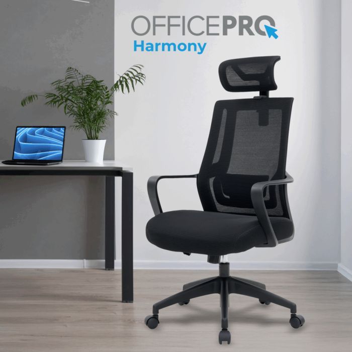 Офісне крісло OfficePro Harmony OC310-B-BL-BL (OC310-B-BL-BL) зображення 2