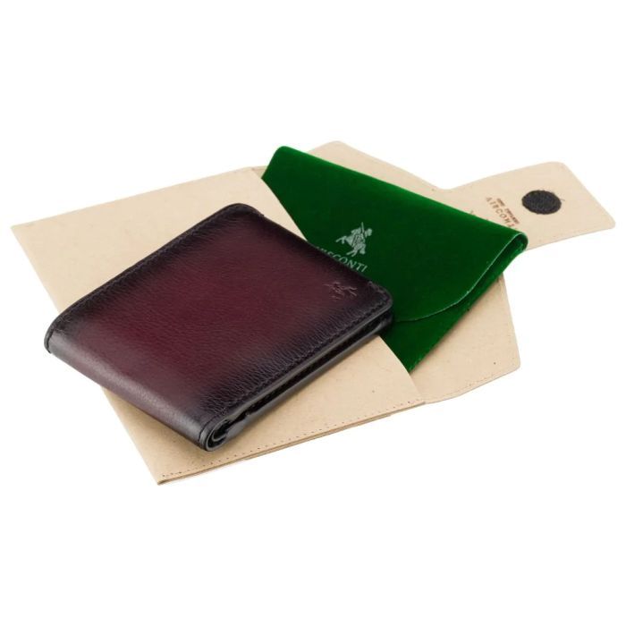 Гаманець Visconti MT92 Zanotti Burgundy Burnish (MT92 B/BG) зображення 8