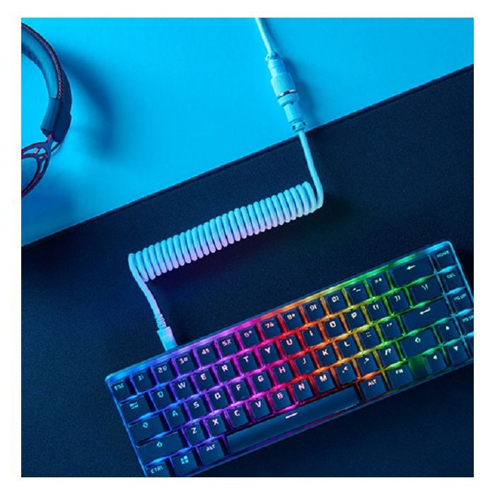 Дата кабель USB 2.0 AM to USB-C 1.37m coiled black HyperX (6J677AA) изображение 6