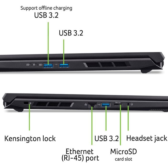 Ноутбук Acer Nitro V 17 AI ANV17-41-R7NT (NH.QYVEU.006) зображення 11