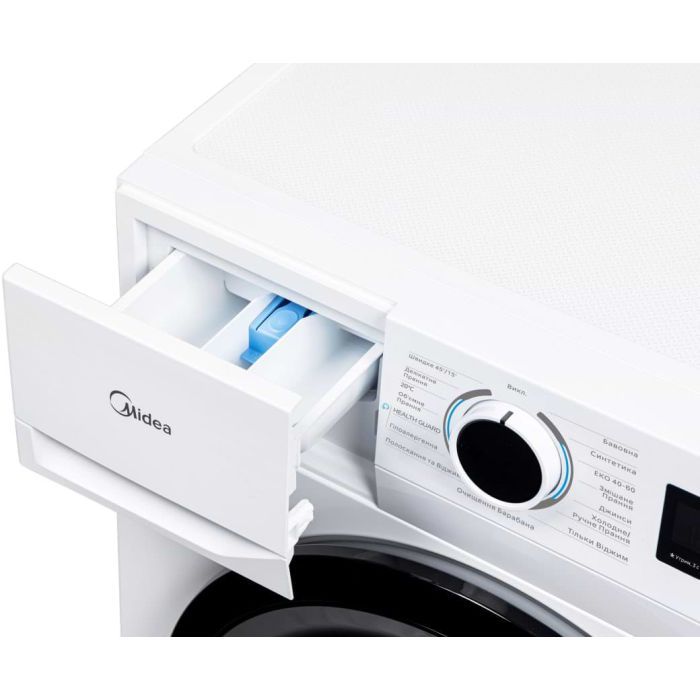 Пральна машина Midea MF110W80B/ W-UA зображення 7