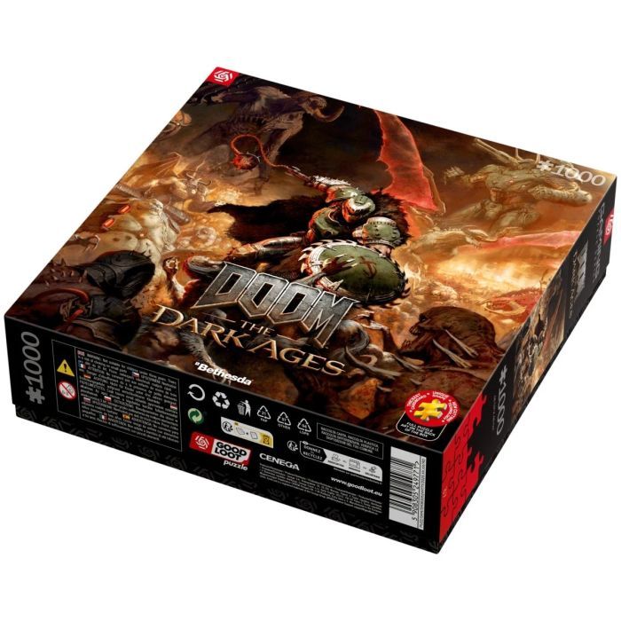 Пазл GoodLoot Doom Dark Ages Slayer`s Rage 1000 эл. (5908305249771) изображение 10