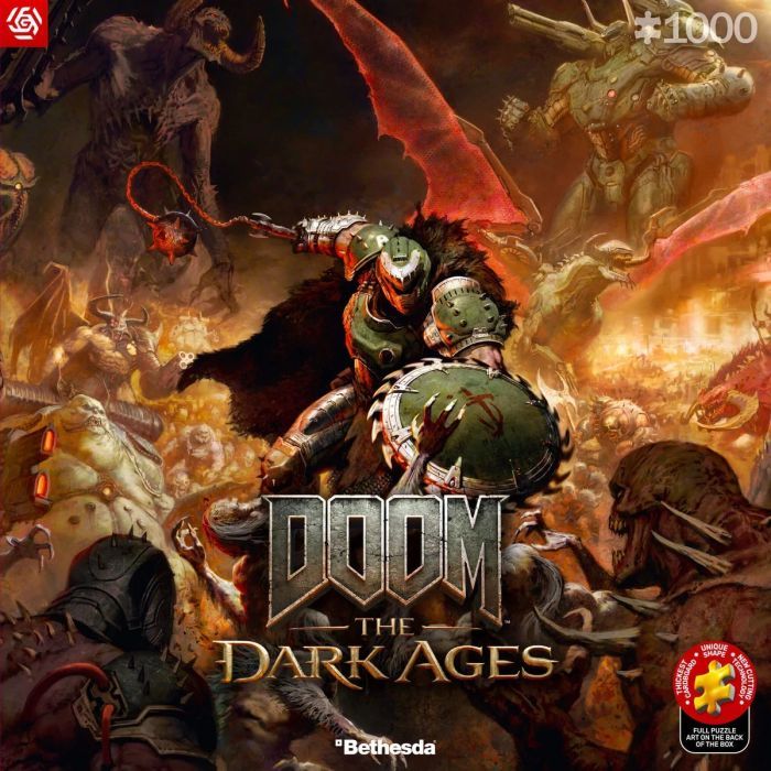 Пазл GoodLoot Doom Dark Ages Slayer`s Rage 1000 эл. (5908305249771) изображение 5