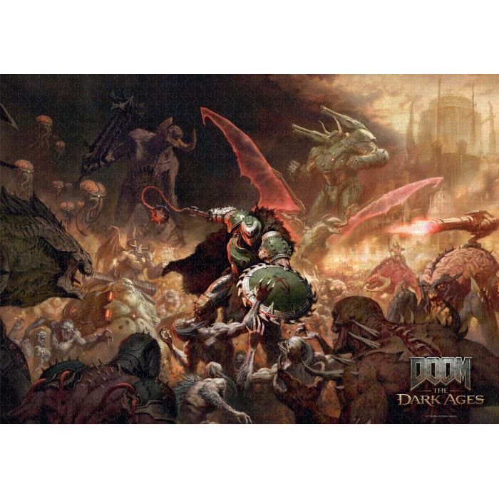 Пазл GoodLoot Doom Dark Ages Slayer`s Rage 1000 эл. (5908305249771) изображение 7