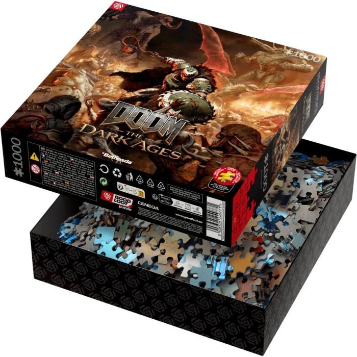 Пазл GoodLoot Doom Dark Ages Slayer`s Rage 1000 эл. (5908305249771) изображение 9
