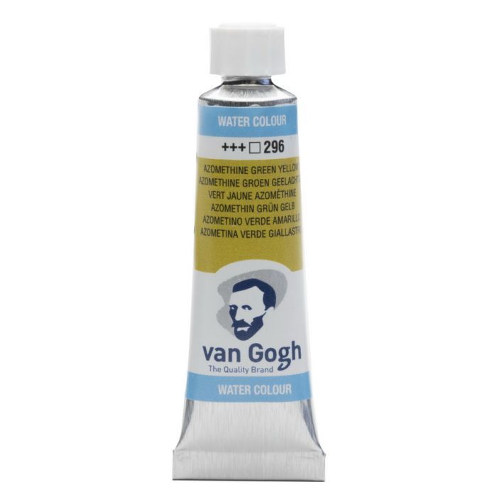 Акварельні фарби Royal Talens Van Gogh (296), Азометин зелено-жовтий, туба 10 мл (8712079417697)