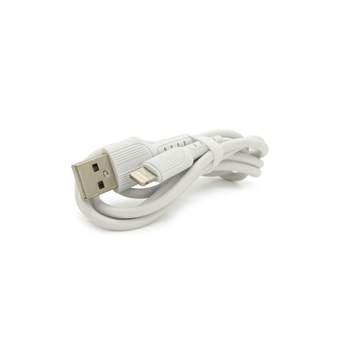 Зарядное устройство BOROFONE 2xUSB + cable USB to Lightning 2.4A 1.0m white (BA37ALW) изображение 3