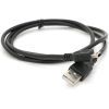 Дата кабель USB 2.0 AM to Mini 5P 0.8m black Voltronic (YT-C/AM-1MnB/5728)