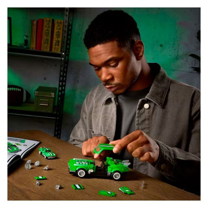 Конструктор Mattel Brick Shop Hot Wheels Speed Camaro 289 деталей (JFT16) изображение 2