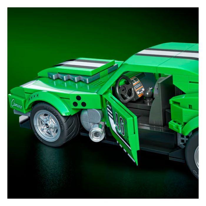Конструктор Mattel Brick Shop Hot Wheels Speed Camaro 289 деталей (JFT16) изображение 4