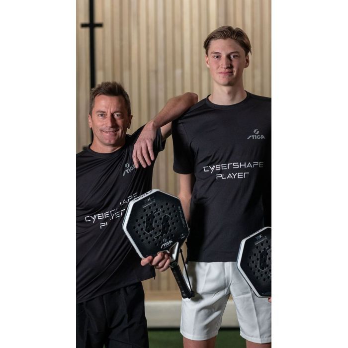 Ракетка для падел тенісу Stiga Racket Cybershape 18K (2202-1701-03) (931816) зображення 10