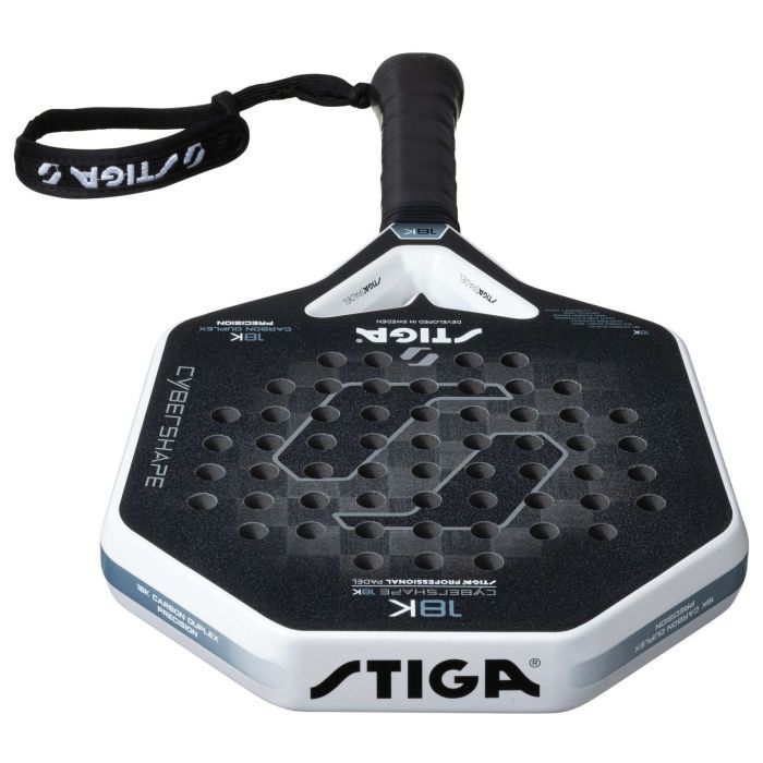 Ракетка для падел тенісу Stiga Racket Cybershape 18K (2202-1701-03) (931816) зображення 5