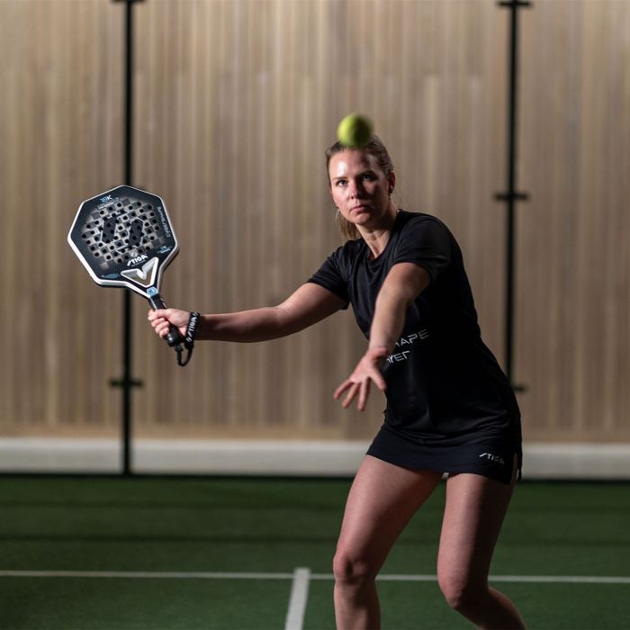 Ракетка для падел тенісу Stiga Racket Cybershape 18K (2202-1701-03) (931816) зображення 8