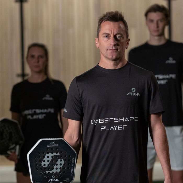 Ракетка для падел тенісу Stiga Racket Cybershape 18K (2202-1701-03) (931816) зображення 9