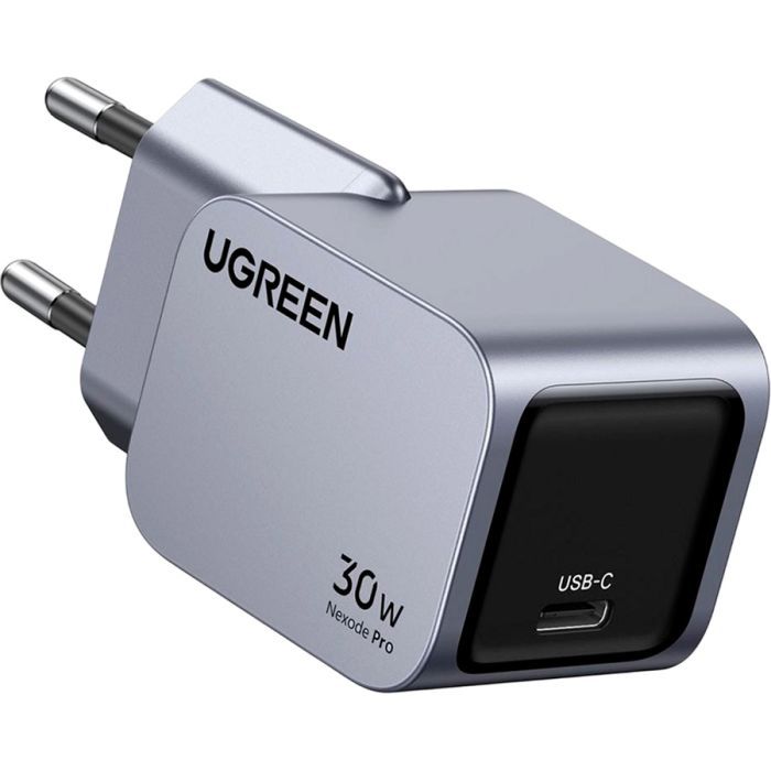 Зарядний пристрій Ugreen USB-C PD30W GaN X703 gray (35006) зображення 3