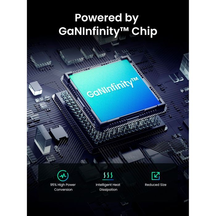 Зарядний пристрій Ugreen USB-C PD30W GaN X703 gray (35006) зображення 7