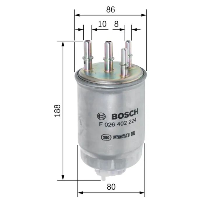 Фильтр топливный Bosch F026402224 изображение 7
