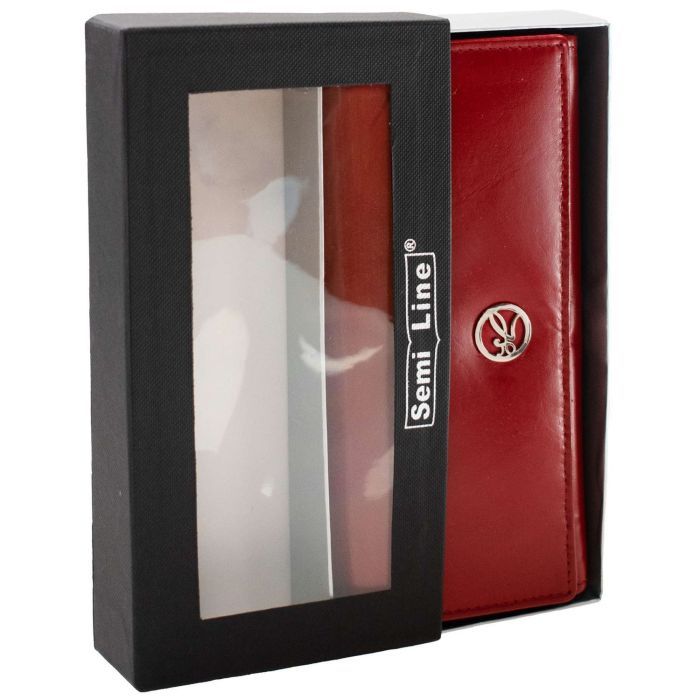 Гаманець Semi Line RFID Red (DAS303164) зображення 3