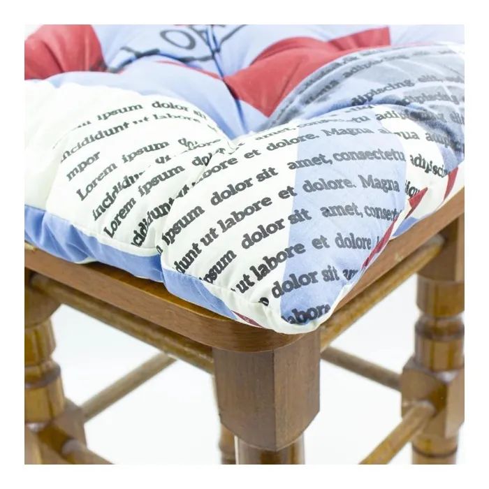 Подушка на стілець MirSon Бязь Принт 17-0535 Peggy 50х50 см (2200006276937) зображення 4