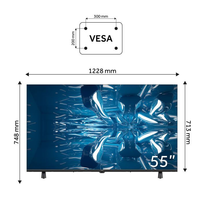 Телевізор Haier H55K85FUX зображення 7 Телевізор Haier H55K85FUX зображення 7