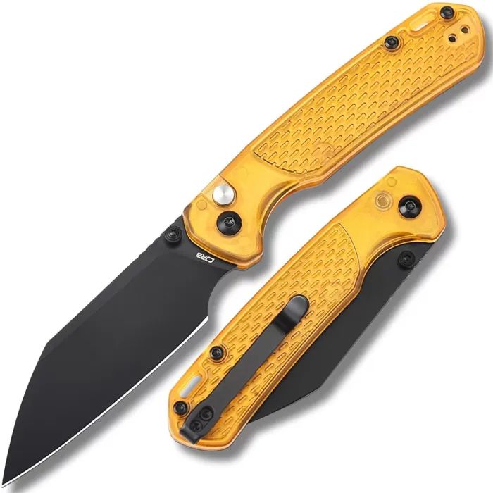 Нож CJRB Pyrite Light BB Yellow (J1945-AMB) изображение 4