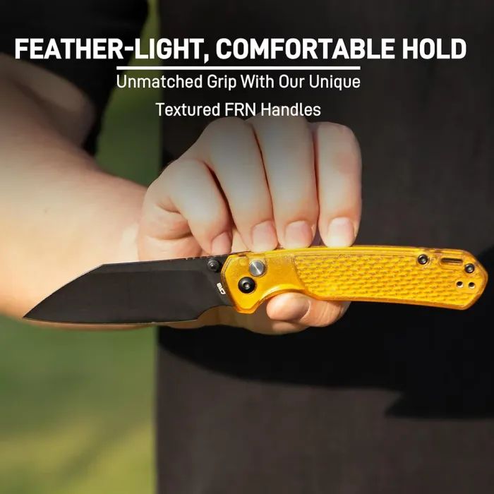 Нож CJRB Pyrite Light BB Yellow (J1945-AMB) изображение 5