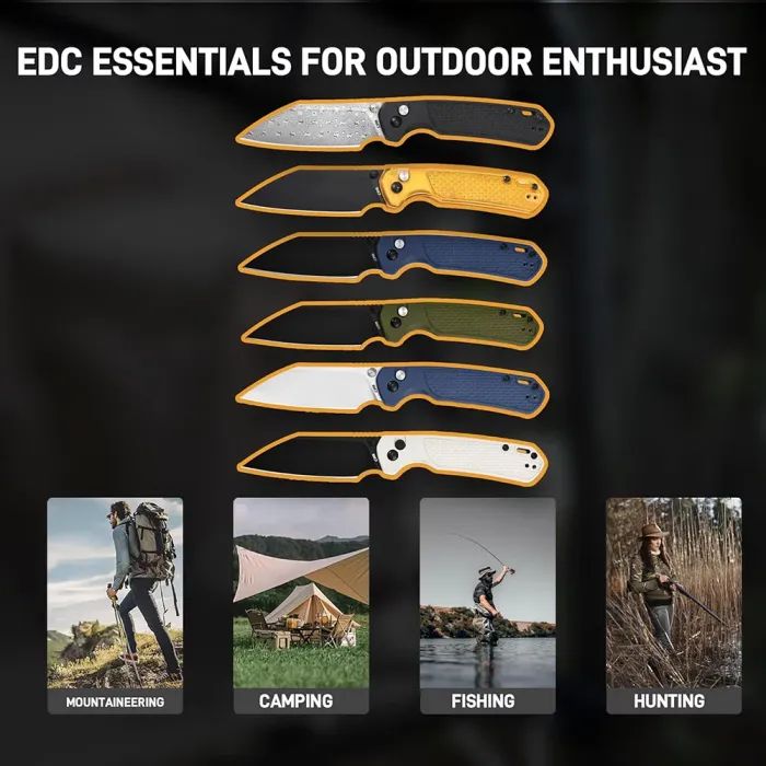 Нож CJRB Pyrite Light BB Yellow (J1945-AMB) изображение 9