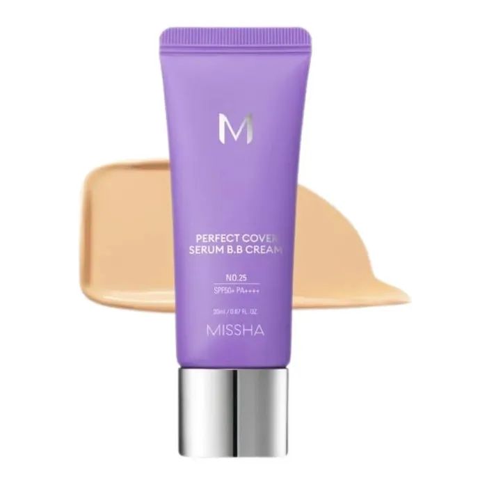 BB-крем Missha M Perfect Cover Serum BB Cream 27 - Honey Beige (8809747957279) изображение 2
