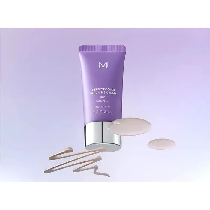 BB-крем Missha M Perfect Cover Serum BB Cream 27 - Honey Beige (8809747957279) изображение 3