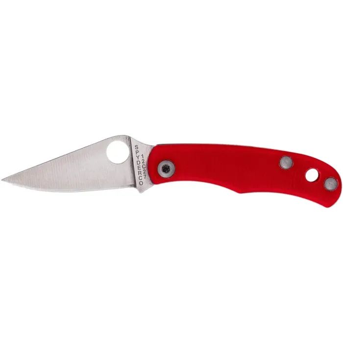 Нож Spyderco Bug 12C27 G-10 Red (C133GRDP)