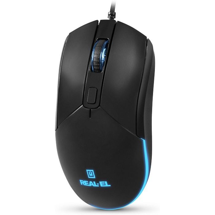 Мышка REAL-EL RM-515 USB Black (EL123200059) изображение 6