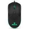 Мышка REAL-EL RM-515 USB Black (EL123200059)