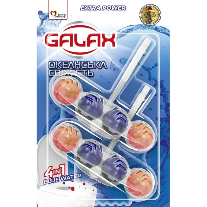 Туалетный блок Galax Океанская свежесть 55 г (4823128005391)