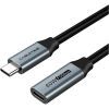 Дата кабель USB-C M to USB-C F 0.5m 5Gbps 60W 4K60Hz Cabletime (CA913664)
