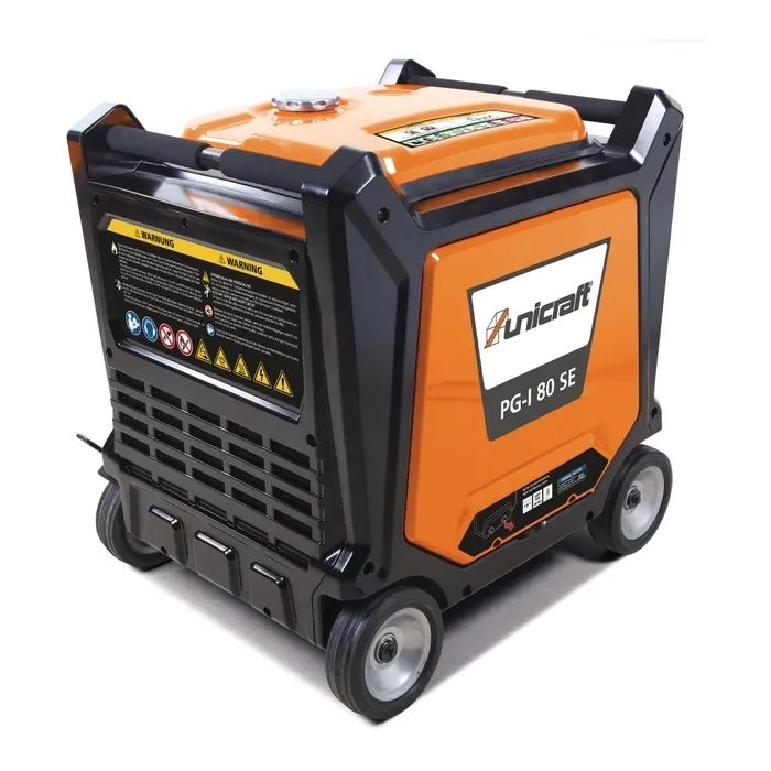 Генератор UNICRAFT инверторный PG-I 80 SE, 7kW (7.5kW), 220V, 50Hz, 25л (UNICRAFT PG-I 80 SE) изображение 3