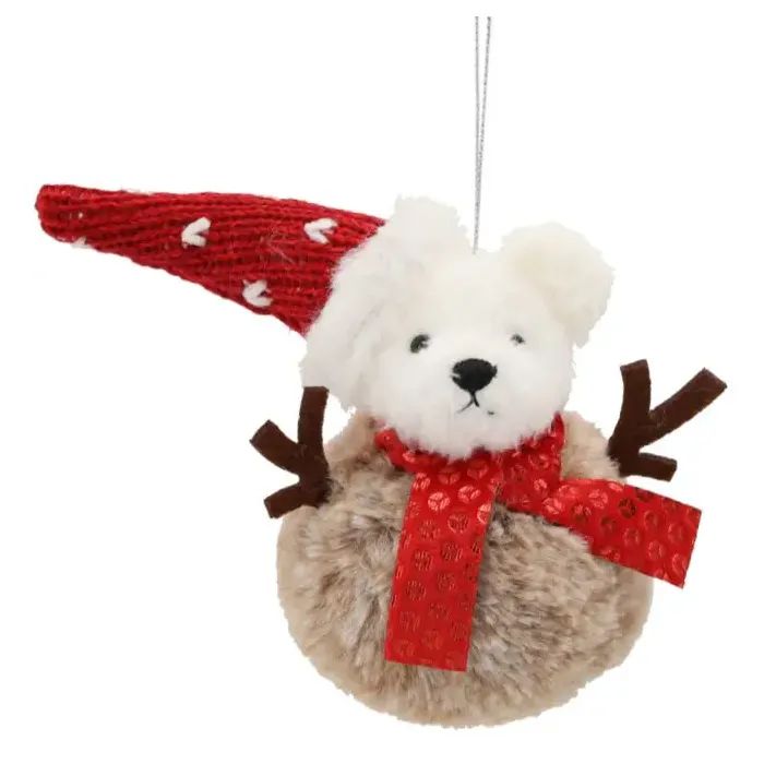 Ялинкова іграшка Chomik Ведмідь 10х12 см (5900779900561_3)